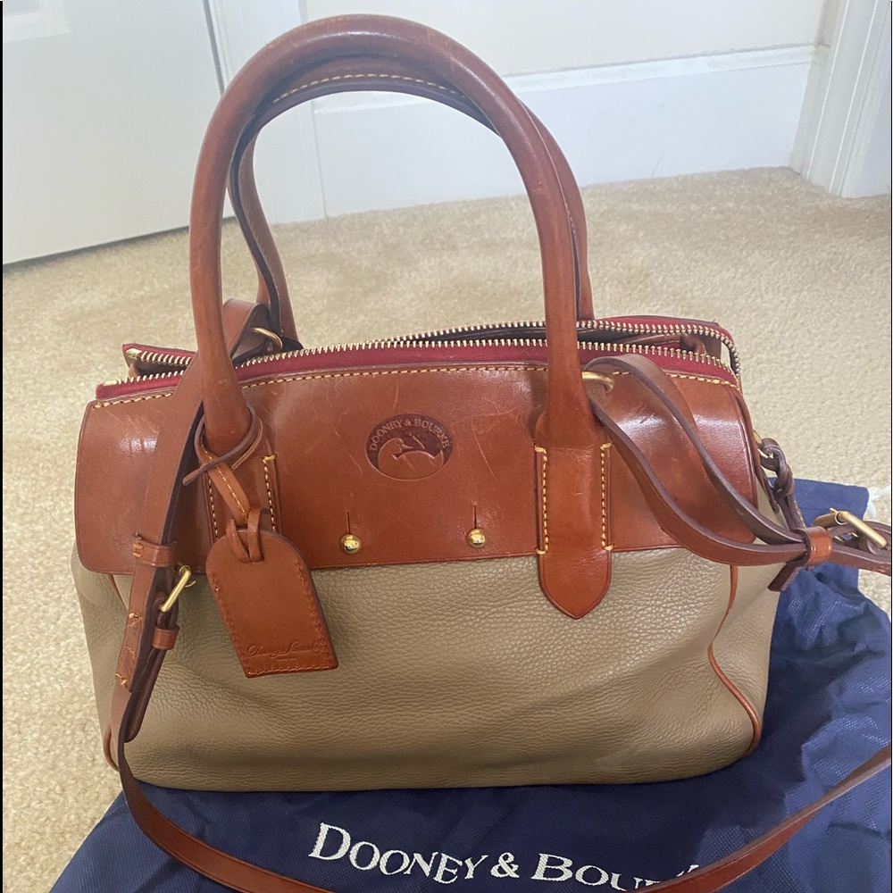 Gently used leather Dooney & Bourke with dust bag